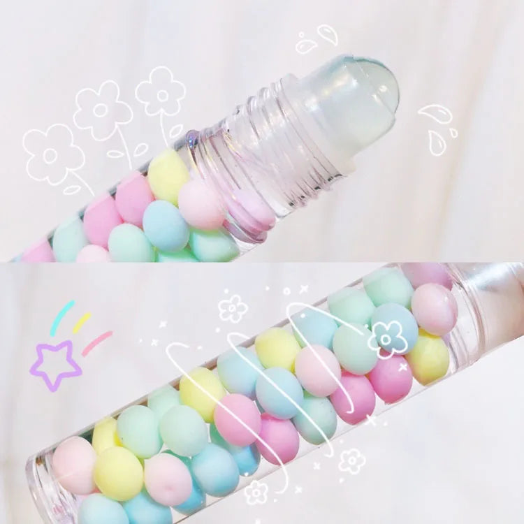 Hot Selling Mirror Water Lip Glass Lip Care Product Colorful Ball Moisturizing Make up Lip Oil