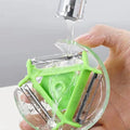 Multifunction Home Kitchen Tools Three-In-One Stainless Steel Rotatable Fruits Potato Vegetable Peeler