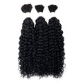 Tight Curl Natural Afro Kinky Curl Bulk Human Hair for Braiding