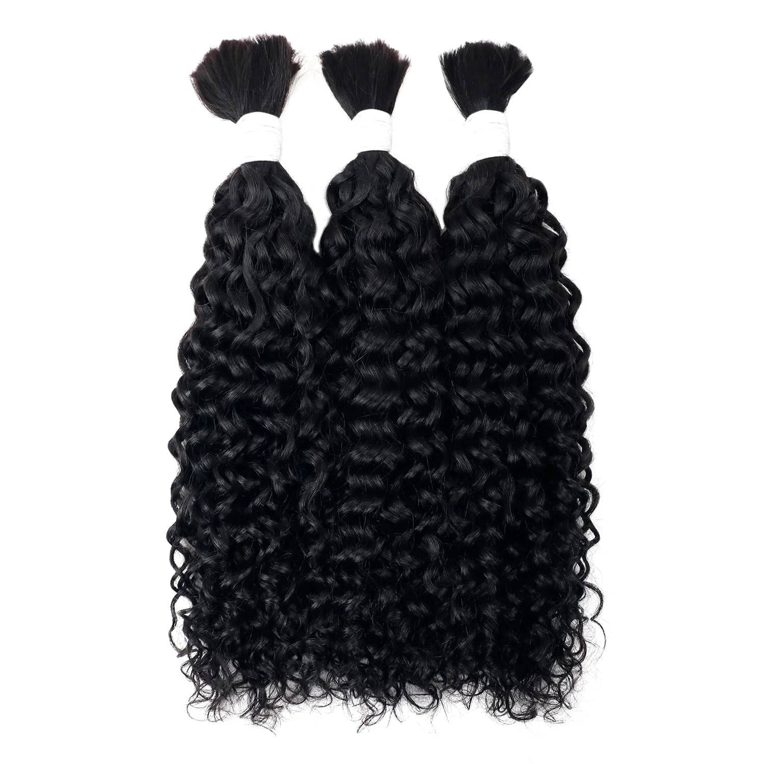 Tight Curl Natural Afro Kinky Curl Bulk Human Hair for Braiding