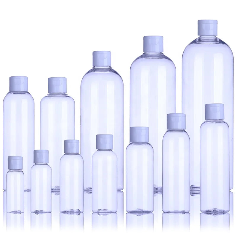 200ml 250ml Customized Supplier PET Bottle Plastic Bottle Plastic Lotion Bottle with Flip Top Cap