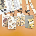 Custom Logo ID Badge Holder Retractable Badge Reel Personalized Polyester Sublimation Lanyards Plastic Material Badge Holder