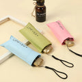 LOTUS Hot Sale 5 Folding Pocket UPV 50 Black Coating Lady Pocket Umbrella in Summer