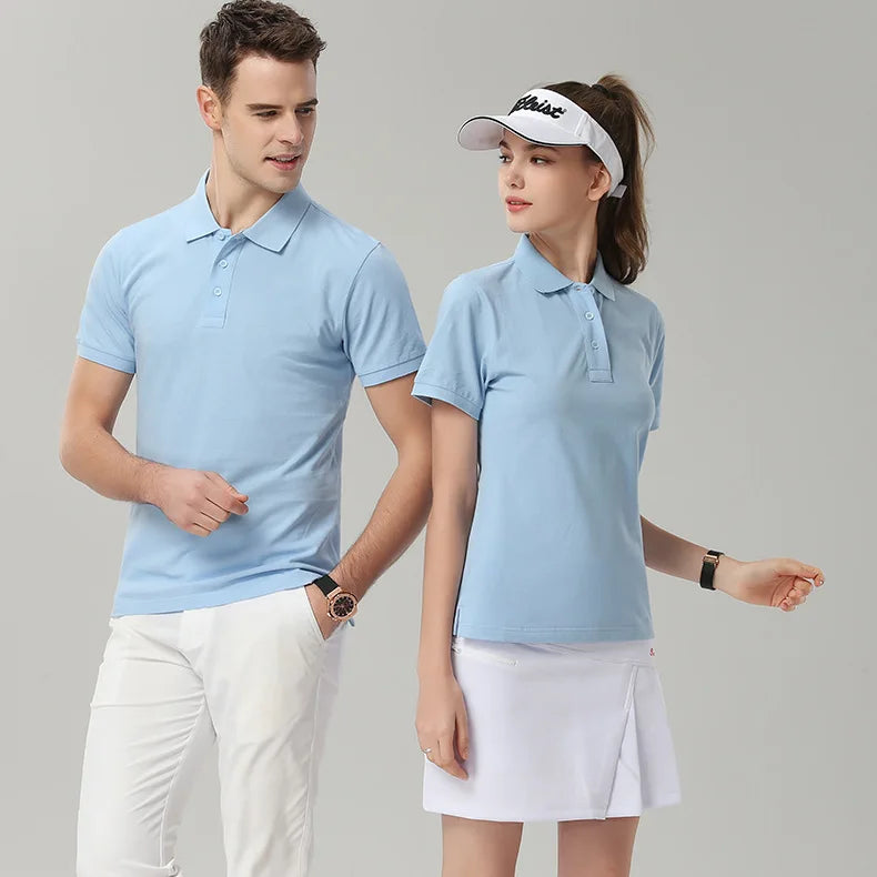 Wholesale Quick Drying Polyester Cotton Polo Shirt Custom Print Embroidery Logo Work Wear