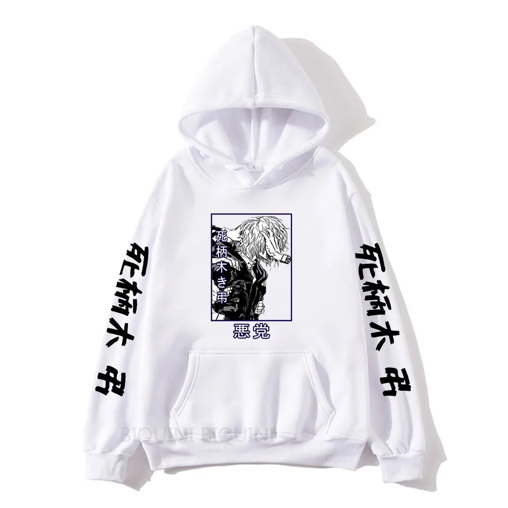 Fitspi Shigaraki Tomura Hoodie Kids Hip Hop Anime Print Sweatshirt Gothic Manga Boys Girls Clothes Winter