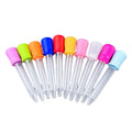 5 ml Kid's Feeding Clear Plastic Pipettes Dropper Free Sample Liquid Food Grade Dropper Free Design Full Plastic Dropper