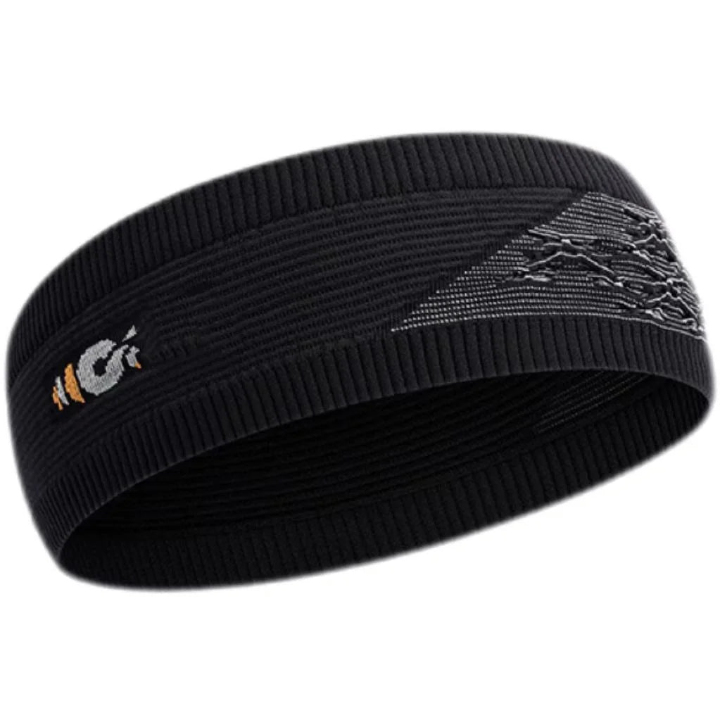 Customized Logo Absorb Sweat Sports Headband Adjustable Cotton and Polyester Headband for Fitness Use Solid Color Protection