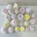 HY Typical Peony Flower Handmade Soap Peony Silicone Mold for Resin Candle Flower Cake Decoration Mold