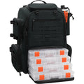 Bait Boss Pro Large 45L Fishing Tackle Backpack with Rod Holders and 4 Tackle Boxes Casual Sports Fishing Gear Storage Bag