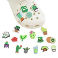 Cartoon Cute Soft Creative Shoe Flower Charm High Quality Accessories for Shoe Decorations Children's Party Gift with Buckle