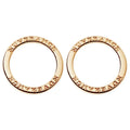 Custom Water Resistant O Ring Maker Zinc Alloy Bikini Accessory Gold Buckle Engraved Name Round Adjuster for Underwear