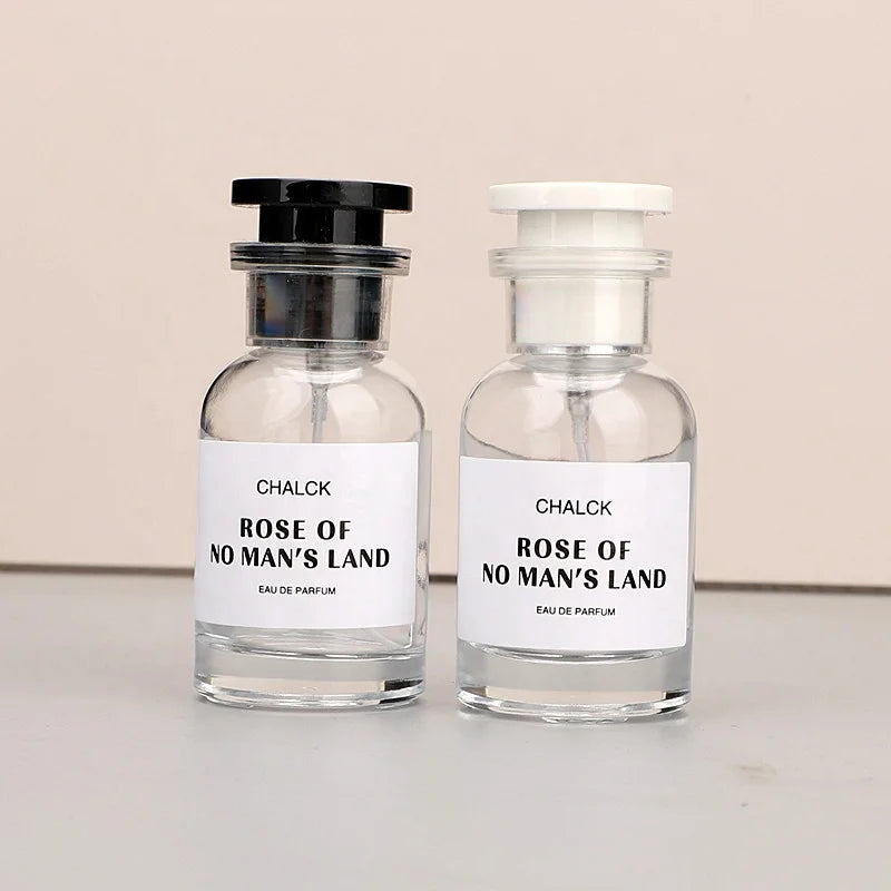 New Design 30ml 50ml 100ml Fashion Clear Perfume Spray Glass Empty Bottle Portable Cylinder Glass Perfume Bottle With Sprayer