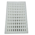 Packing epe foam tray for die cutting oval small holes for quail egg tray