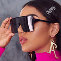 2024 Women Wholesale Hot Selling Square Big Frame UV400 Lenses Colorful 2024 Sun Glasses Fashion Trendy Sunglasses