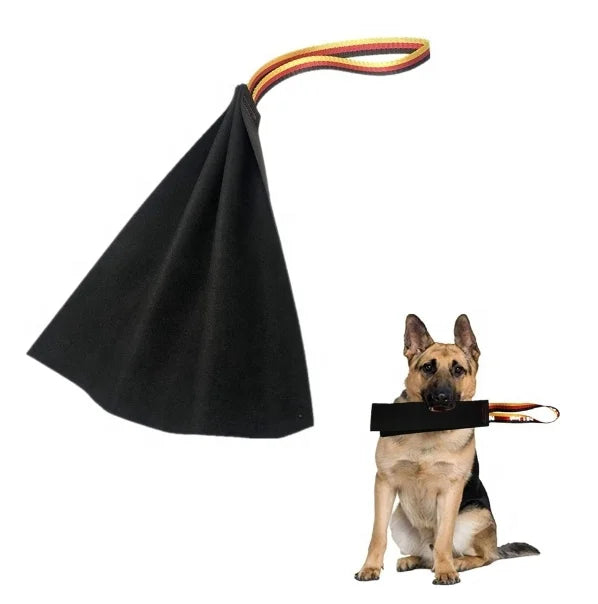 USMILEPET Direct Factory Sale Sustainable Dog Training Supplies Bite-Resistant Cloth with Rope for Pet Training