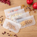 OKSILICONE 500ML Food Freezer Bag Storage Food Bag for Sandwich Reusable Food Storage Lunch Bag for Fresh Meat Fruit Veggies