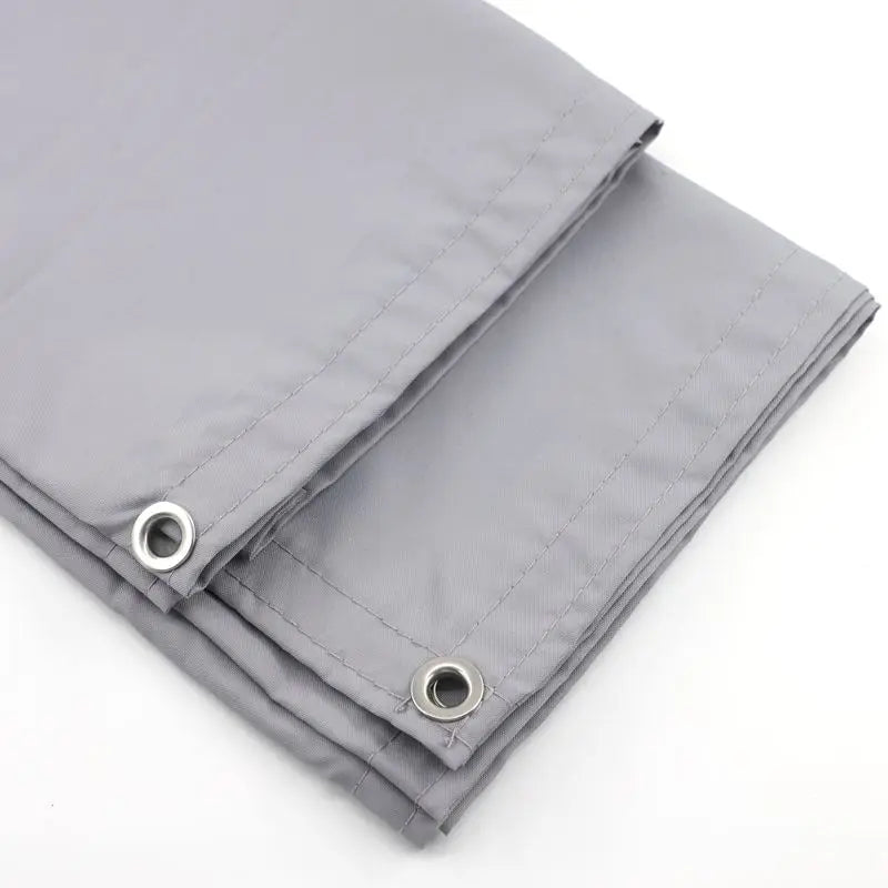 Customize Grey 100% Polyester Waterproof Balcony Privacy Screen Net Terrace Windproof Fencing Net Rainproof Sun Shading Sails