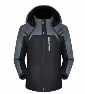 Winter Fleece-lined Thickened Cotton-padded Clothes Couple's Outdoor Clothes Ski Clothes Outdoor Jacket Coat
