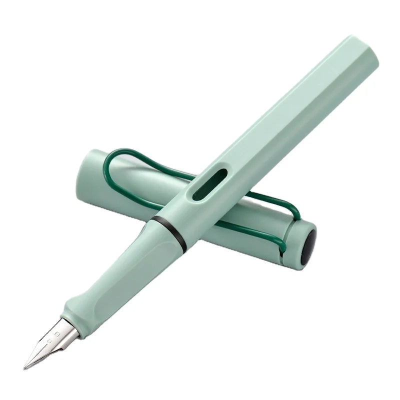 New Fashion Beautiful Lovely Gift Promotional Fountain Pens Custom Logo Stationery Calligraphy Fountain Pen