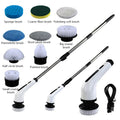 Electric Spin Scrubber Cordless Cleaning Brush Scrubber Multi-functional Cleaning Brush Scrubber for Bathroom Shower Car
