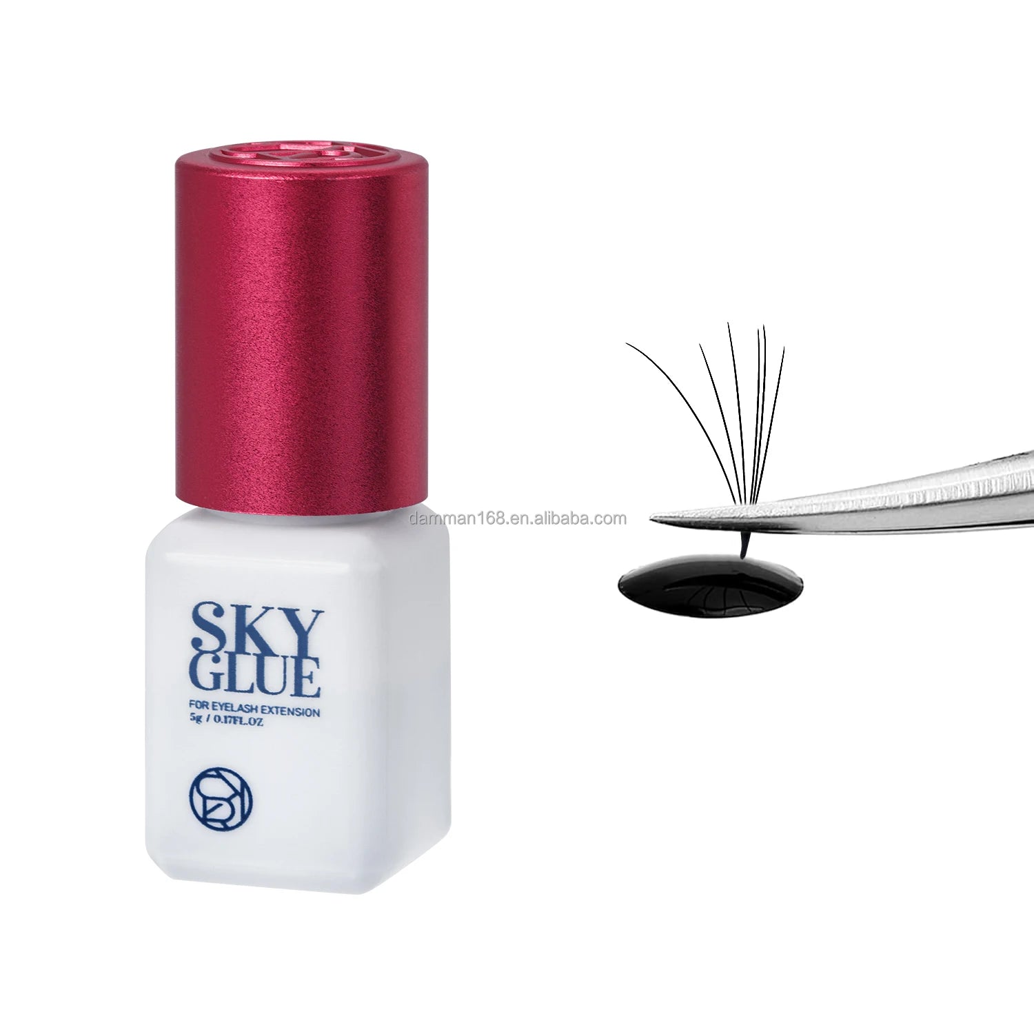 S+ Sky Glue Best Glue Eyelash Extensions Wholesale Price Popular Adhesive Customized Grafting Latex Free Eyelash Extension Glue