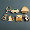 Factory Customized Made Hard Soft Enamel Key Ring Metal Design Logo Charm Key Chains Custom Flower Keychain for Bags