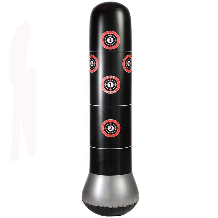 Hot Sale Stand up Kickboxing Bag Pvc Inflatable Punching Bag for Kids Inflatable Boxing MegaBDM