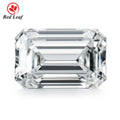 Redleaf IGI  Certified Loose Cushion Shape 6CT 7CT 8CT HPHT CVD Lab Grown Emeralds VVS VS Diamond Excellent Quality Jewelry