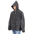 Foldable Disposable PVC Rain Jacket Waterproof and for Outdoor Tours