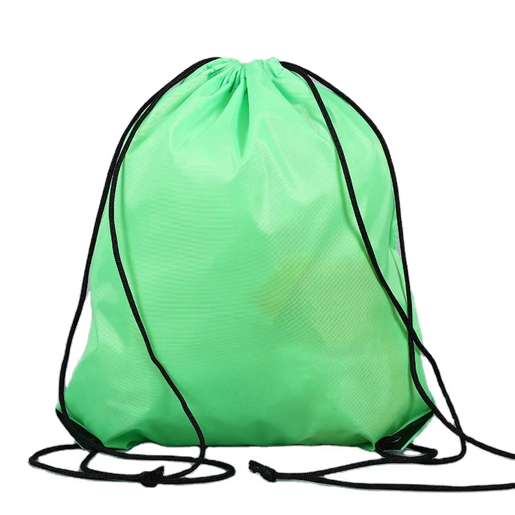 Wholesale Price Lightweight Durable Custom Eco-friendly Denim Drawstring Bag GPS Waterproof Polyester England Style Unisex