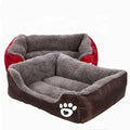Luxury Plush Dog Pet Bed Filled High Resilience Cotton Soft Fully Washable Pet Sleeping Cushion for Small Medium Large Dogs