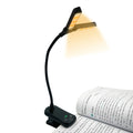 Touch Control Dual Head Lamp Adjustable Clip-On Sheet Music Light Eye Protection Led Rechargeable Reading Table Light for Book