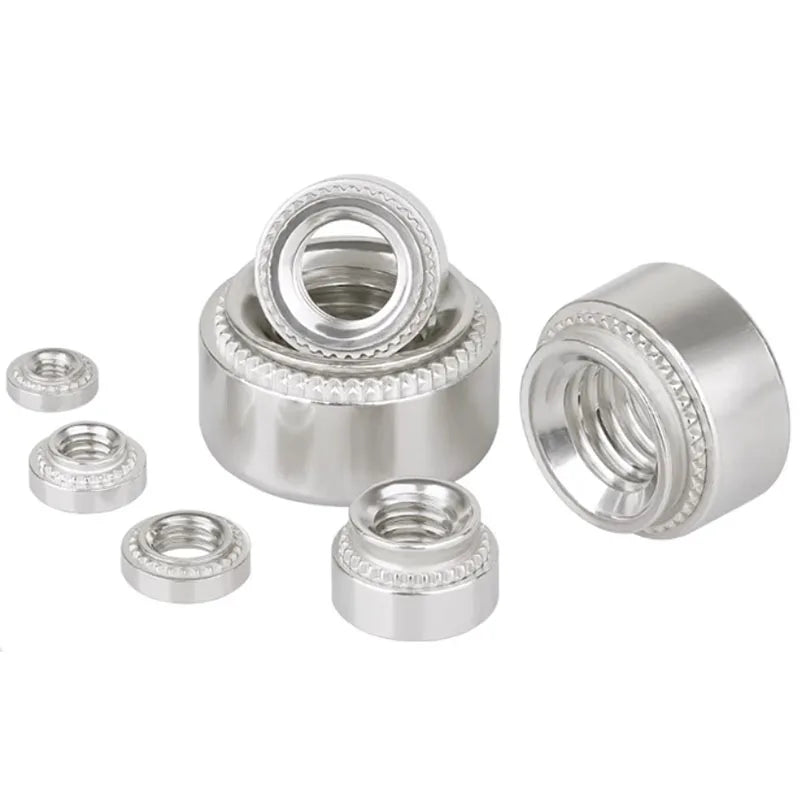 M6 M8 SS 304 316 316L A2 A4 70 80 18-8 Stainless Steel Round Pem Clinching Nut