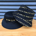 Unisex Wide Brim Fisherman Bucket Hat Cool Printed Design Custom Logo Daily/Party Applicable Spring Summer Silk Canvas Material