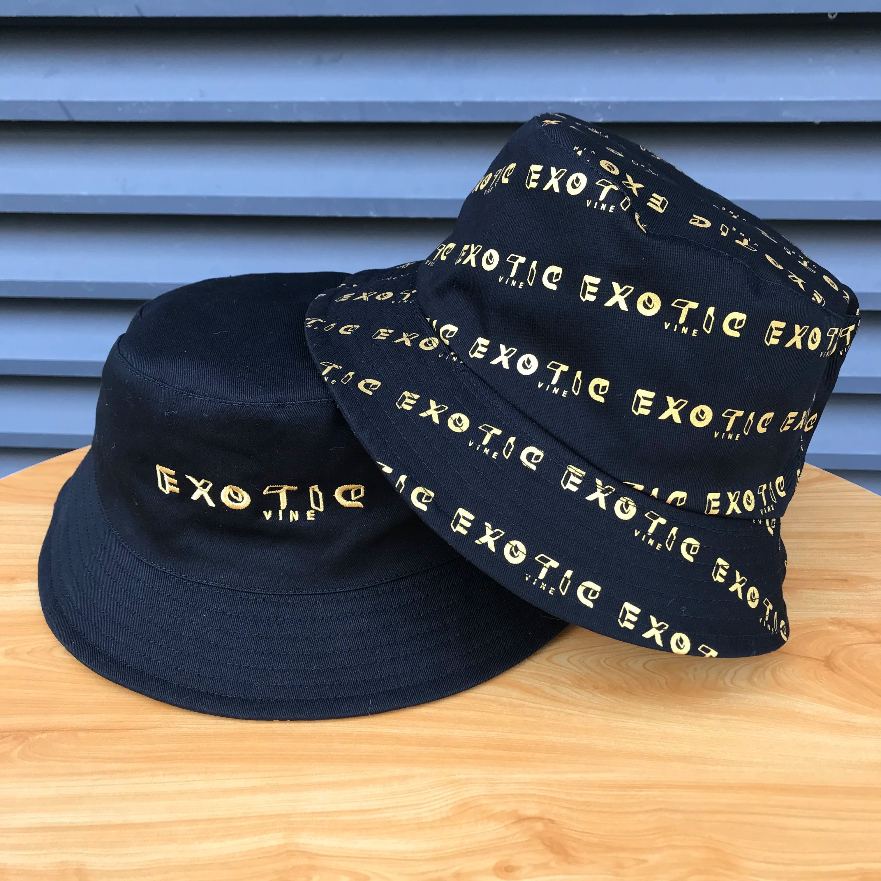 Unisex Wide Brim Fisherman Bucket Hat Cool Printed Design Custom Logo Daily/Party Applicable Spring Summer Silk Canvas Material
