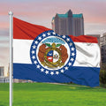 Wholesale Custom 3x5ft Missouri Flag Eco-Friendly Soft Quick-Dry Polyester Material Thickened Waterproof Design Missouri Flag