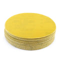 3M 216U Yellow Dry Sandpaper 5\" Flocking Round Disc Self-Adhesive 6-Hole Non-Hole Automotive Abrasive 3M Product