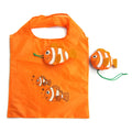 New Wholesale Custom Logo Promotional Cartoon Fish Tote Bag Recycle Woman Handbag Foldable Reusable Grocery Eco Shopping Bags MegaBDM