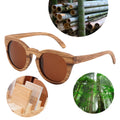GM100 Wholesale OEM Eco Friendly Unisex Fashion Bamboo Wooden Polarized Sunglasses