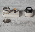 Europe America Heat Insulation Handmade Stainless Steel Luxury Candle Jar  Aromatherapy  Scented Candles Holder