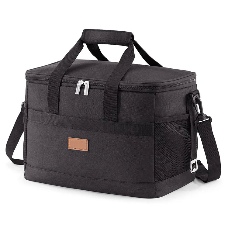 Custom Reusable Waterproof Leakproof Foldable Insulated Thermal Lunch Bag Picnic Cooler Bag for Camping Picnic