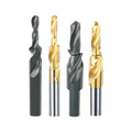 Lanke M35 HSS-CO Cobalt Two Stage Step Drill Bit Screw Twist Countersink Drill for Stainless Drilling and Chamfering
