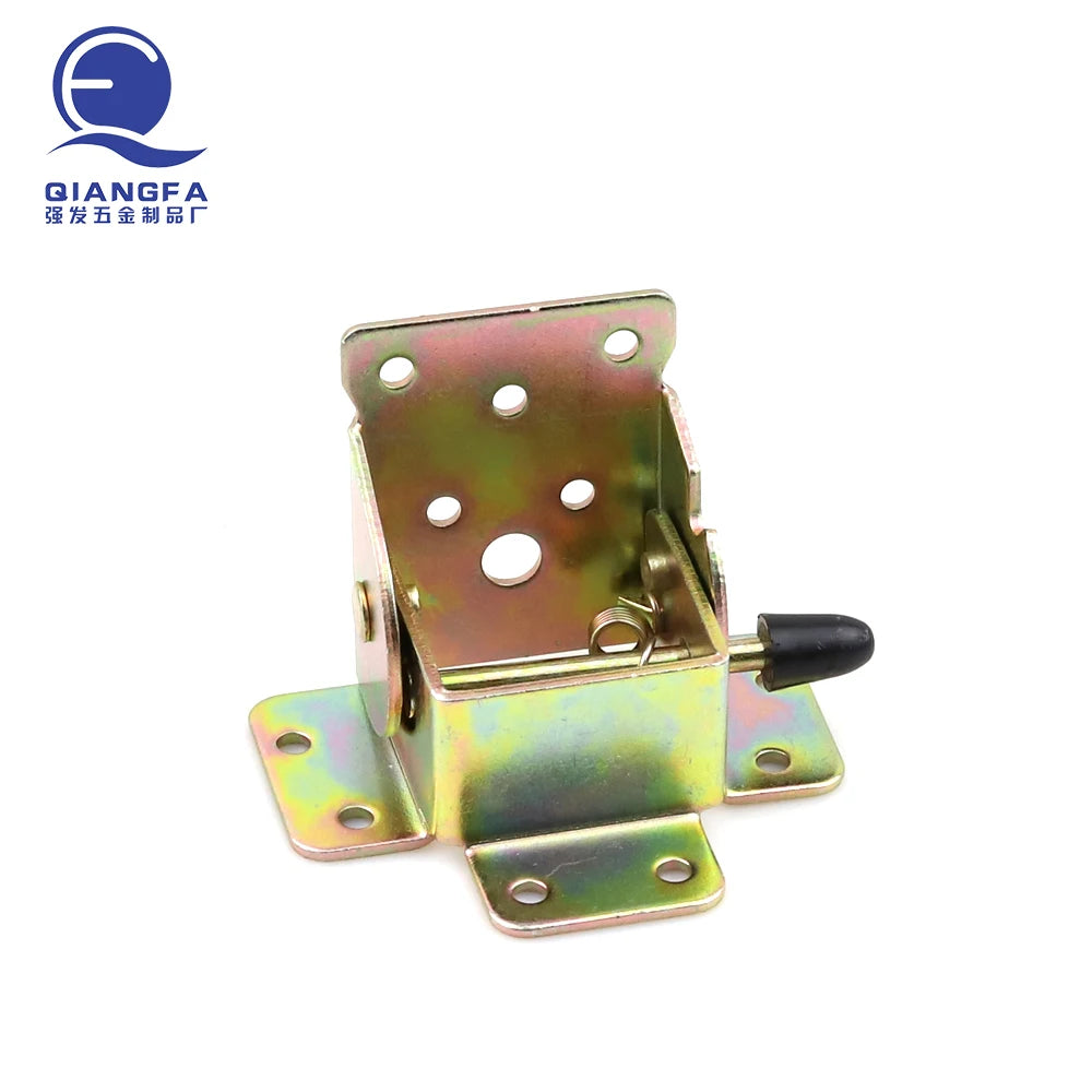 Adjustable Folding Table Iron hinge2"  height 90 degree self locking hinge  folding table leg hinge