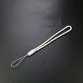 NEW White Phone Charm White Keychain Lanyard White Mobile Phone Hanging Cord