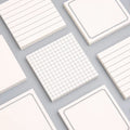 Simple Kraft Paper Grid Paper Memo Pads Stationery Memo Pads Retro Memo Pads