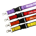 Promotional Custom Sublimation Woven Polyester Material Letter Patterned Neck Luxury Lanyard Keychain Break Away Lanyard