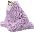 New Design Microfiber Dog Towel Super Absorbent Bathing Product for Pet Hair Drying Bathroom Dryer Grooming Cloth Fiber