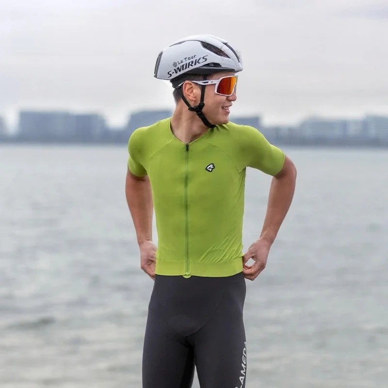 New Arrival Unisex Cycling Wear Short Sleeve Cycling Jersey Breathable Summer Top Cycling Jersey