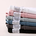 Wholesale Custom LOGO 210g Solid Color Drop Shoulder T-shirt 100% Cotton T-shirt Casual Youth Spot Round Neck Short Sleeves