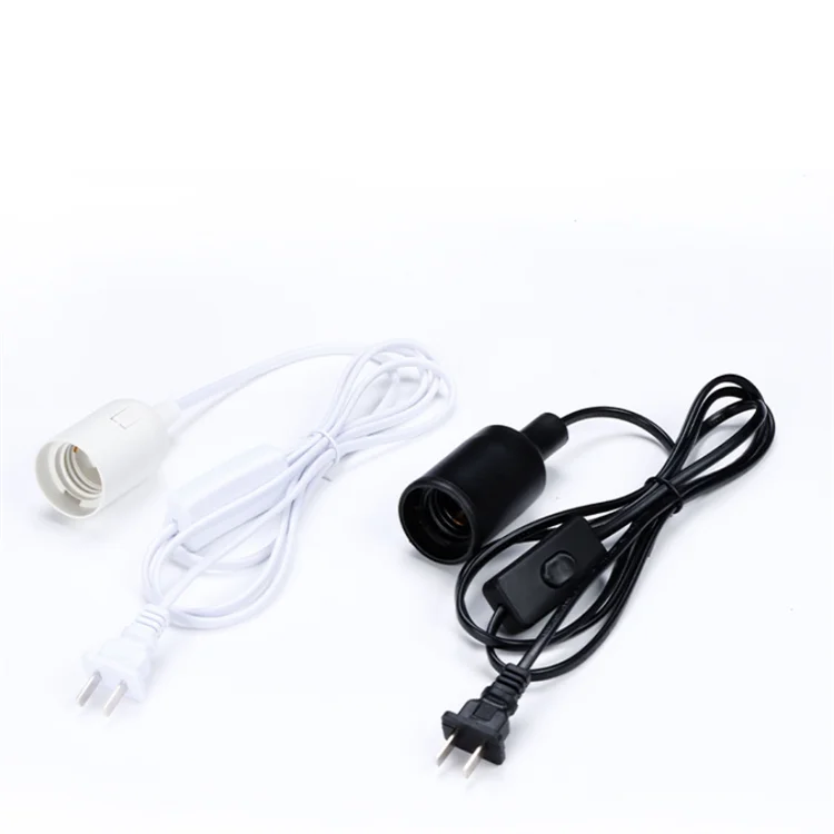 Manufacturers Direct Sales of European Standard Screw E27 Universal Household Plug Lamp Holder